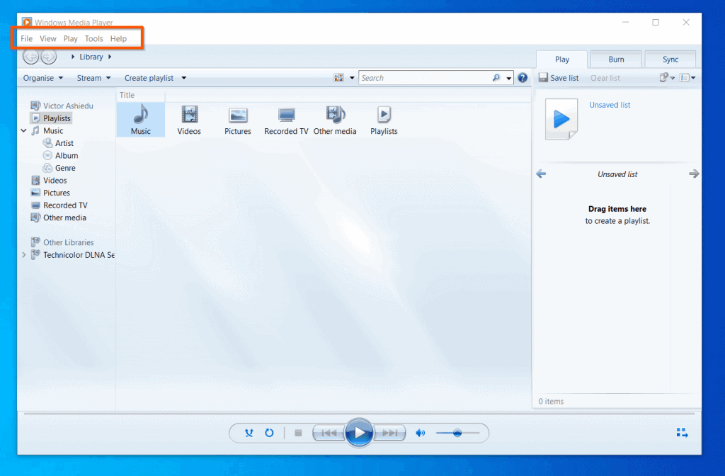 how to make windows media player work
