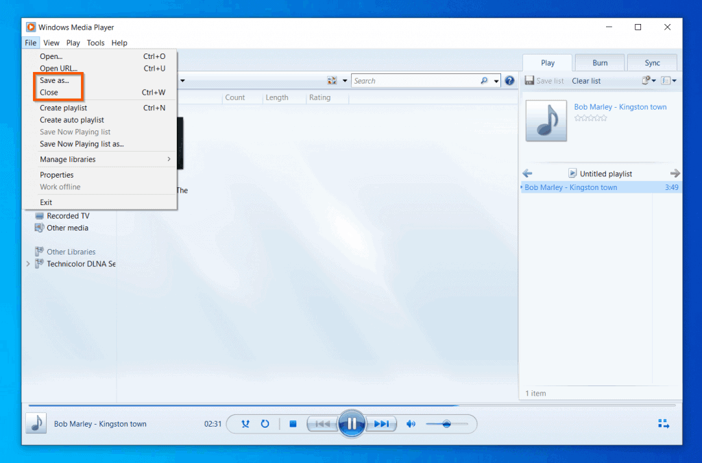 media player windows 10 64 bit