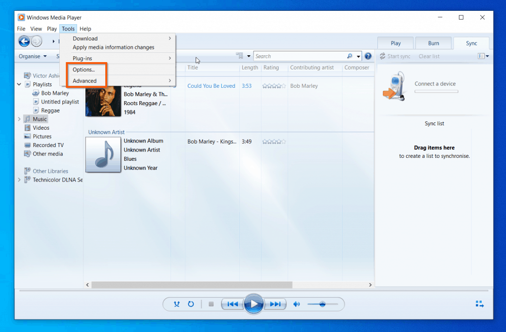 Get Help With Windows Media Player In Windows 10 - 45