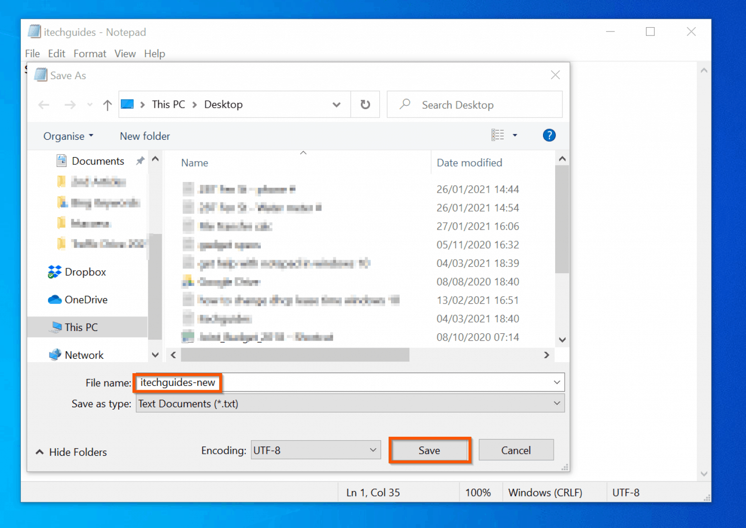 recover notepad file windows 10