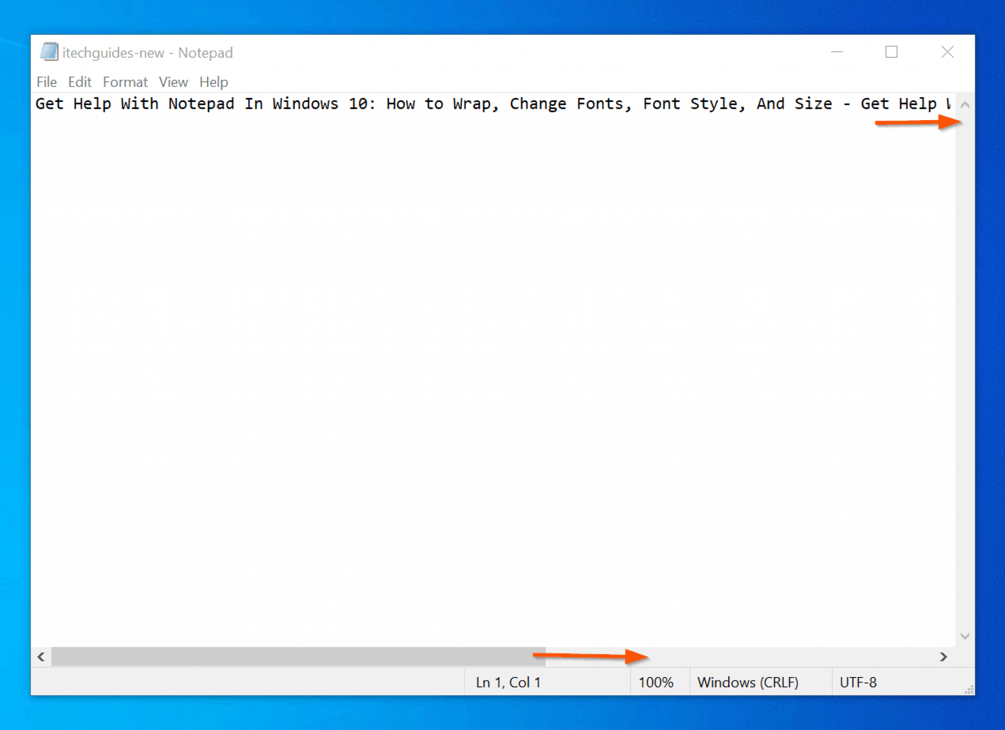 simple notepad for windows 10