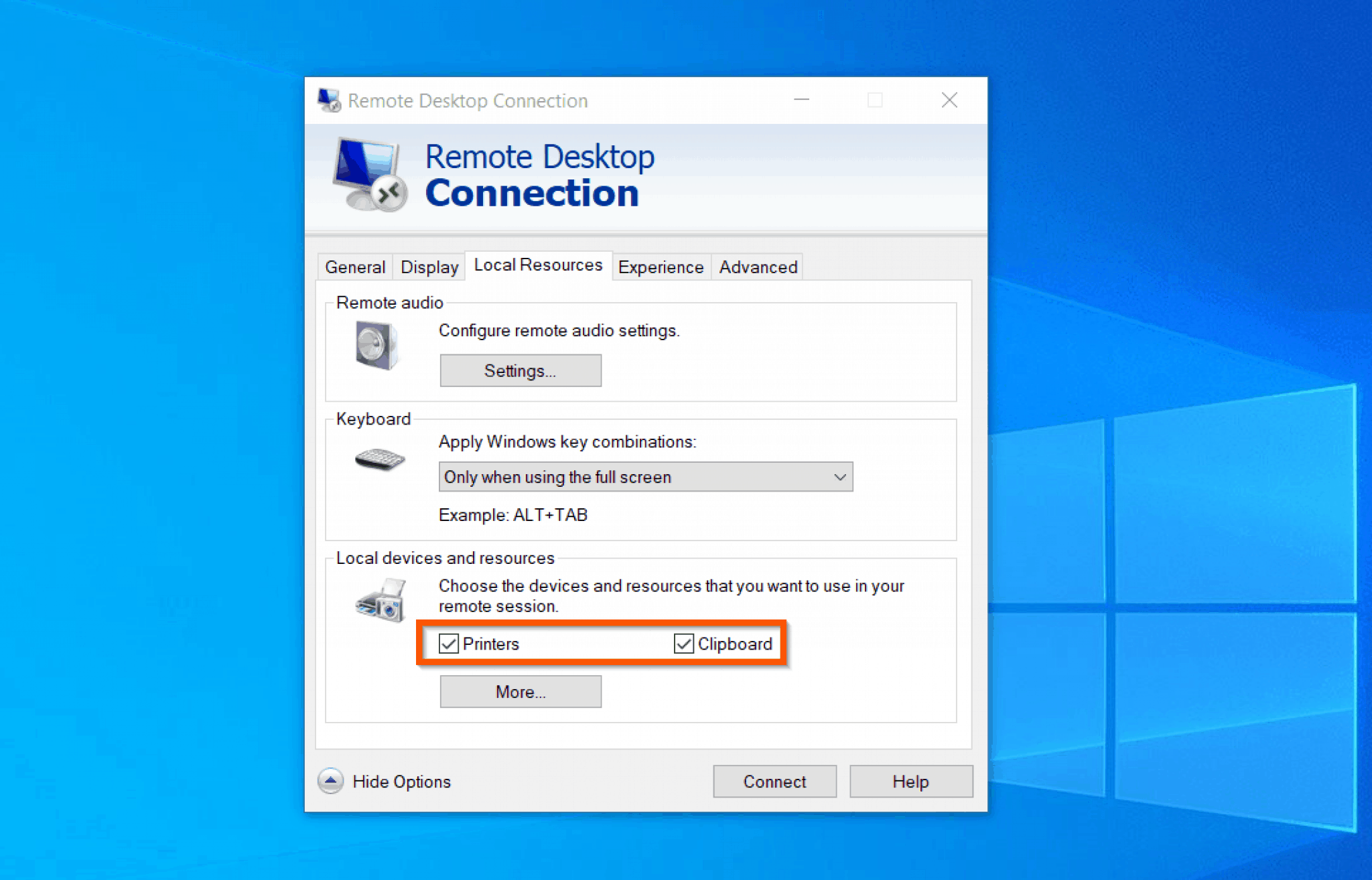 remote desktop services windows 7