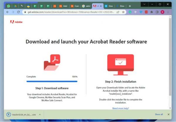 adobe reader for windows 11 free download