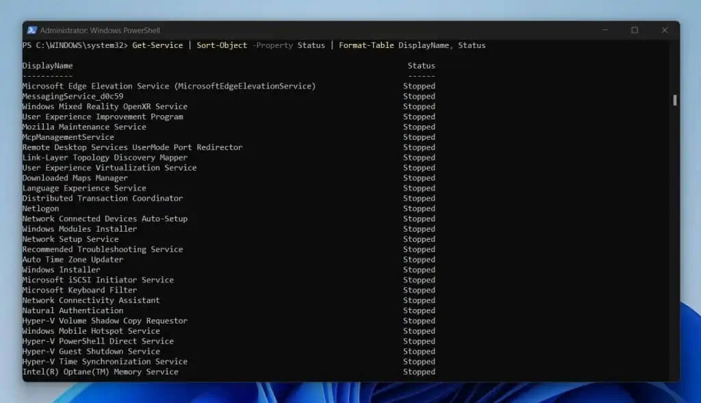 PowerShell Format-Table Command Explained with Examples - Itechguides